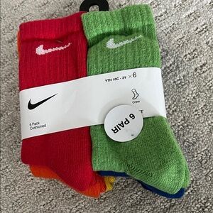 Nike kids Athletic Crew Socks - 6 colors